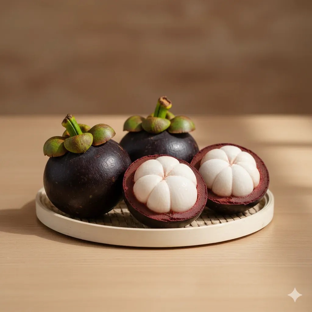 Fresh Indonesian Mangosteen Grade 6A (Super Jumbo 120-150g)